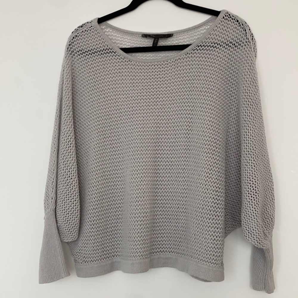 BCBG GREY SWEATER